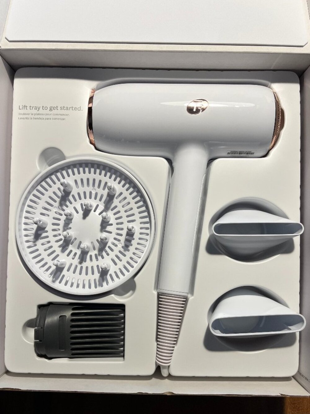 T3 Featherweight Stylemax, White